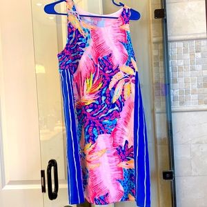 Lilly Pulitzer Short Sleeve Silky Shell Dress